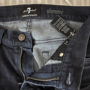 7 for all mankind navy jeans 28